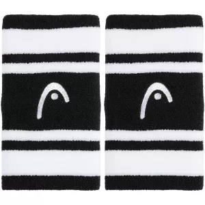 Paire de serre poignets HEAD double largeur 5" striped