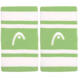 Paire de serre poignets HEAD double largeur 5" striped