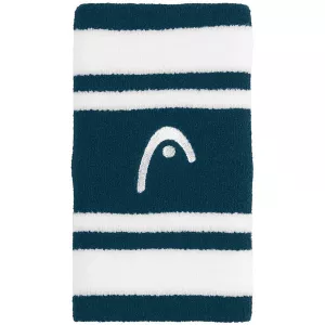 Paire de serre poignets HEAD double largeur 5" striped