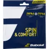 BABOLAT hybrid rpm blast (1.25mm) + rpm soft (1.30mm) strings