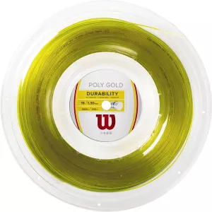 WILSON poly gold reel (200 metres)