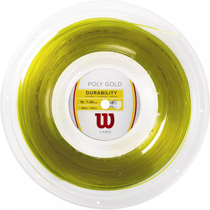 WILSON poly gold reel (200 metres)