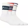 3 paires de chaussettes ASICS logo crew