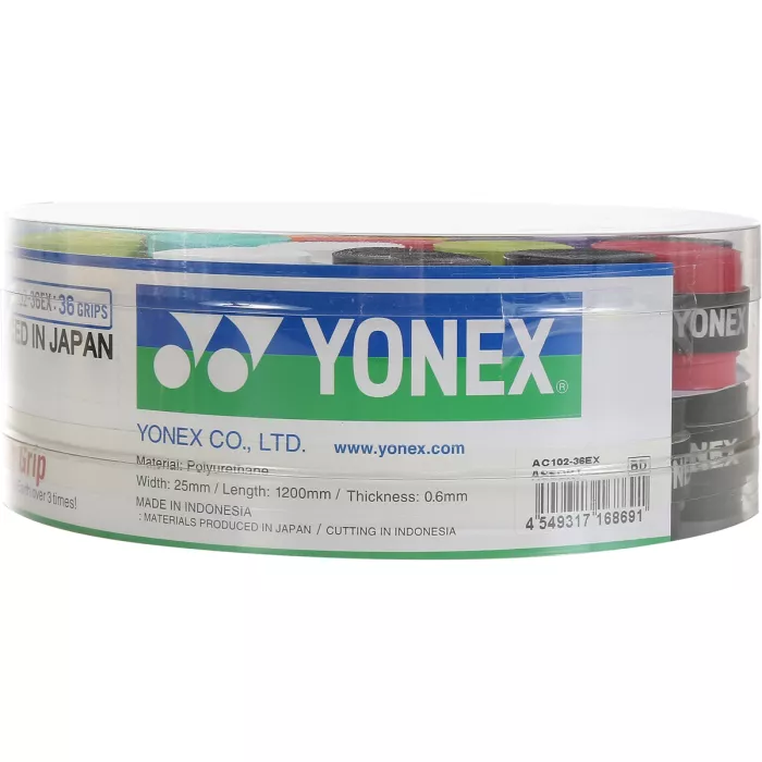 YONEX fin ac102 - box of 36 overgrips