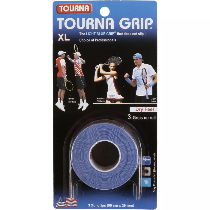 TOURNA grip original xl overgrip blue x3