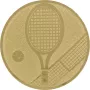 Pastilles medaille tennis (alu - 50mm)