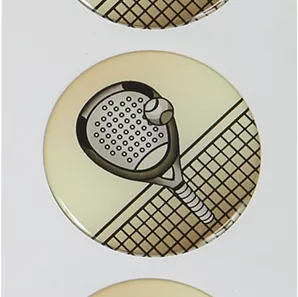 Padel medal tablets (epoxy - 50mm)