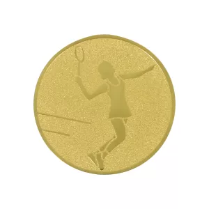 Women's tennis medals (alu - 50mm)