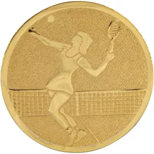 Women's tennis medals (alu - 25mm)