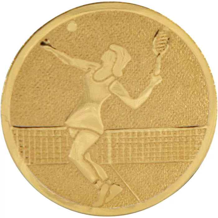 Women's tennis medals (alu - 25mm)