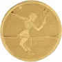 Women's tennis medals (alu - 25mm)