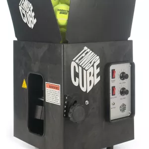 TUTOR cube battery-powered ball launcher