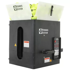 TUTOR plus player on 230v mobile ball launcher