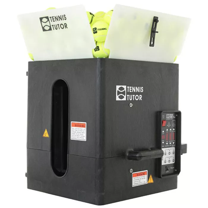 TUTOR plus player on 230v mobile ball launcher