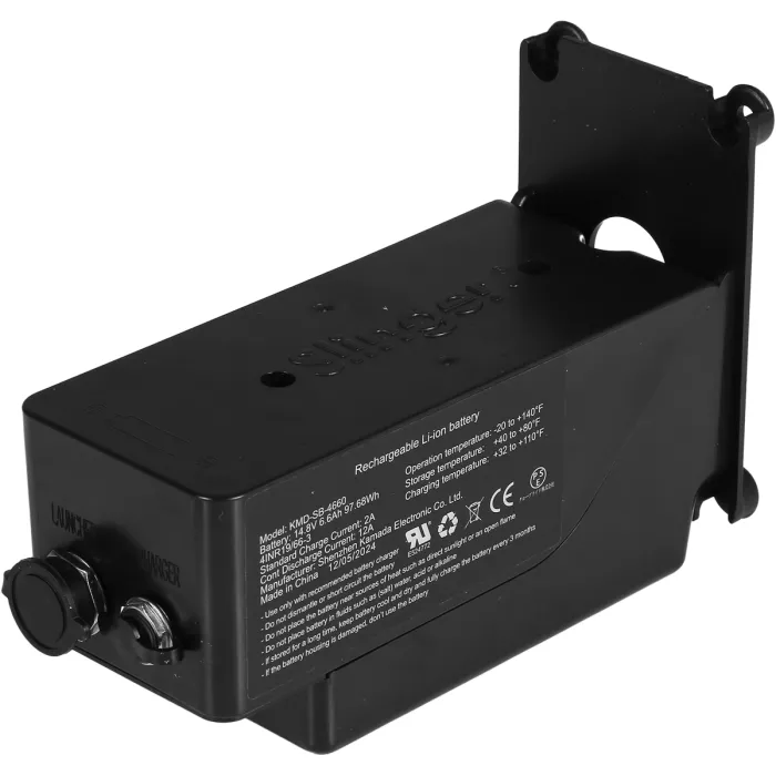 Spare battery for slinger (tennis or padel)