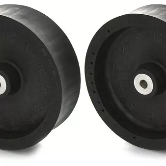 Pair of ejection wheels for TUTOR 4 plus player