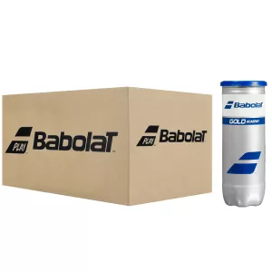 Box of 24 tubes of 3 BABOLAT gold academy balls