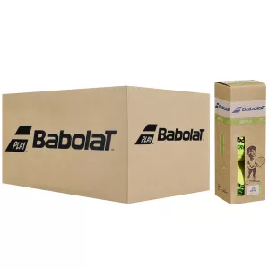 Box of 24 tubes of 3 BABOLAT green balls