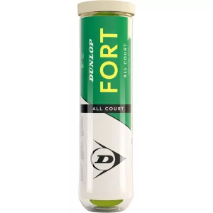 Tube of 4 DUNLOP fort tournament select balls
