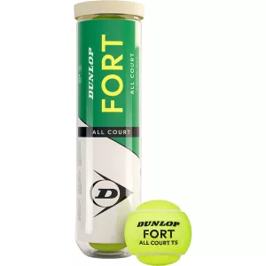 Tube of 4 DUNLOP fort tournament select balls