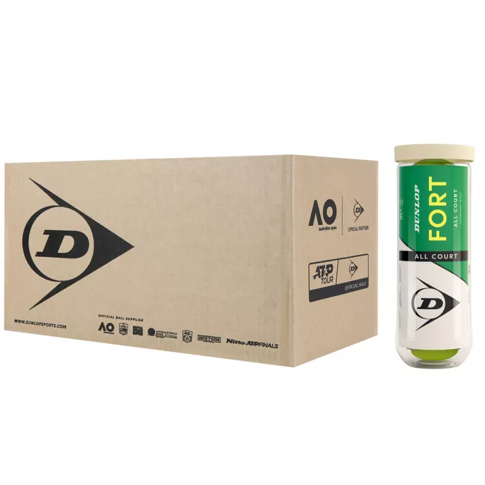 Box of 24 tubes of 3 DUNLOP fort select balls