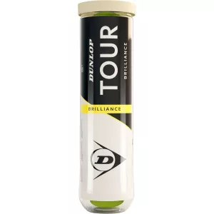 Tube of 4 balls DUNLOP tour brillance