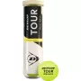 Tube of 4 balls DUNLOP tour brillance