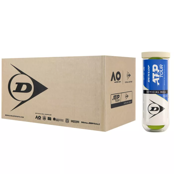 Box of 24 tubes of 3 DUNLOP atp balls