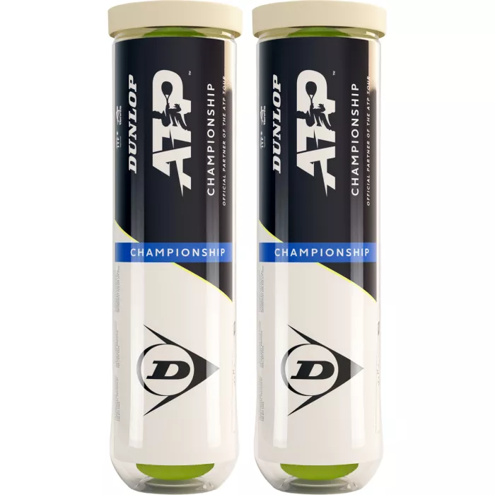 Bipack of 4 DUNLOP atp championship balls