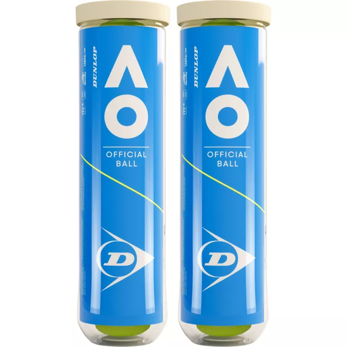 Bipack of 4 DUNLOP australian open balls