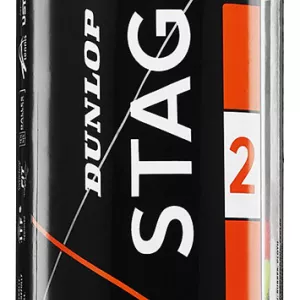 Tube of 3 DUNLOP mini tennis stage 2 balls