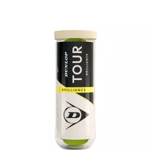 Tube of 3 DUNLOP tour brilliance balls