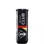 Tube of 3 DUNLOP club all court balls