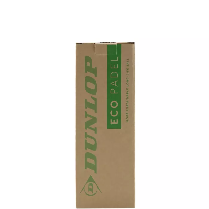 Tube of 3 DUNLOP eco padel balls