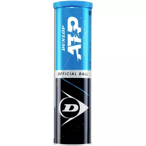 Tube de 4 balles DUNLOP atp (tube metal)