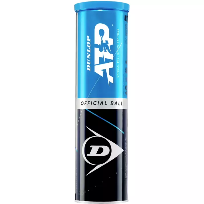 Tube de 4 balles DUNLOP atp (tube metal)