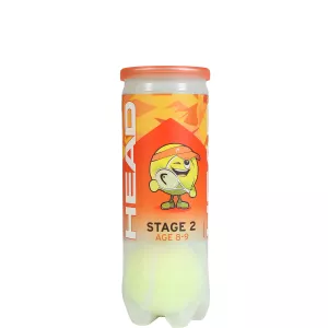 Tube of 3 orange HEAD tip balls