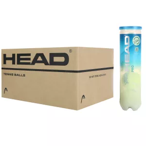 Box of 18 tubes of 4 HEAD pro balls