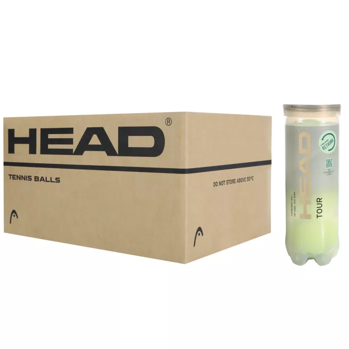 Box of 24 tubes of 3 HEAD tour balls