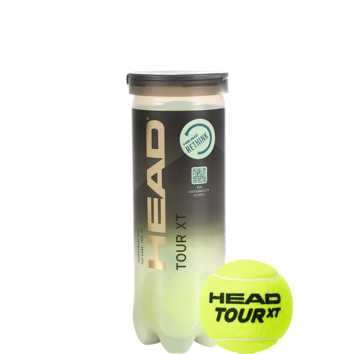 Tube of 3 HEAD tour xt balls