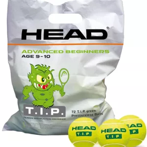 Bags of 72 HEAD tip green balls
