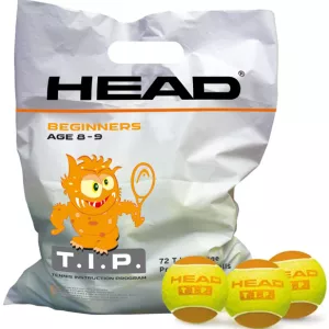 Bags of 72 orange HEAD tip balls
