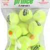 Bag of 12 PRINCE mini tennis play & stay stage 2 balls