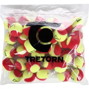 Bag of 36 tennis balls TRETORN academy red