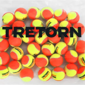 Bag of 36 TRETORN academy orange balls