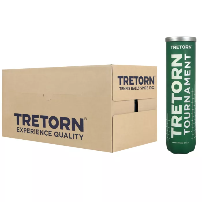 Case of 18 tubes of 4 TRETORN tournament balls