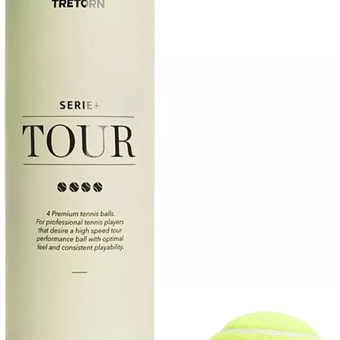 Tube of 4 TRETORN serie+ balls