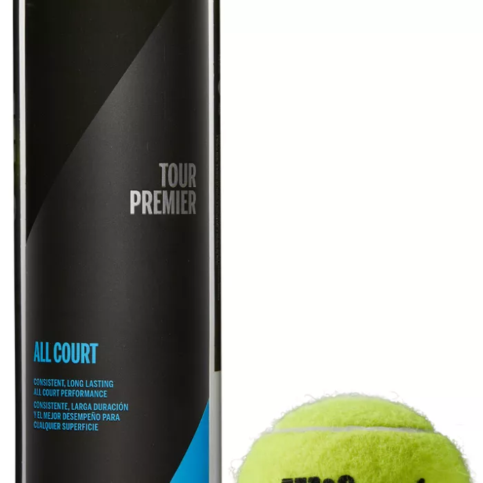 Tube of 4 WILSON tour premier balls