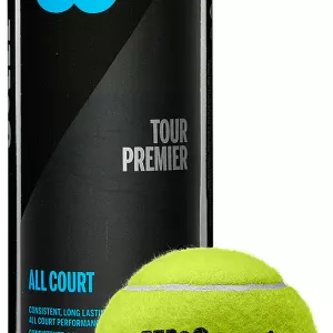 Tube of 3 WILSON tour premier balls