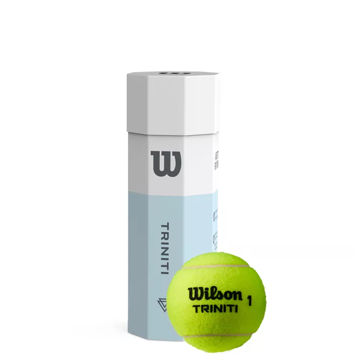 Tube of 3 WILSON triniti balls